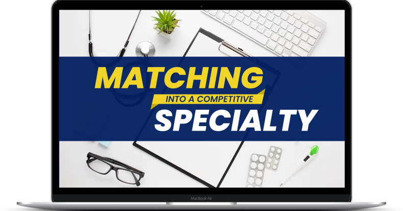 Matching into a Competitive Specialty